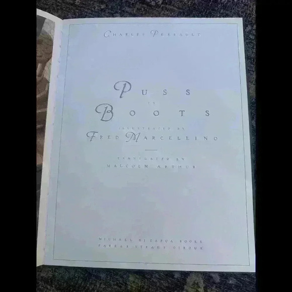 Puss in Boots by Charles Perrault (1990, Hardcover) 1st Edition - Picture 7 of 9